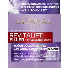L'Oréal Paris Revitalift Filler Yoğun Dolgunlaştırıcı Yaşlanma Karşıtı Gündüz Kremi 50Ml - Hyaluronik Asit