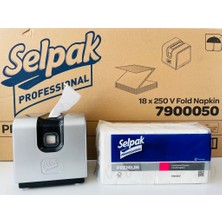 Selpak Professional Premium V Katlama Peçete x 18'li (Pickasso Peçete Dispenseri Hediyeli)