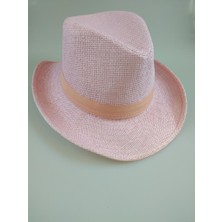 Event Party Store Hasır Şapka Pembe