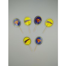 Event Party Store Superman Kürdan 10'lu