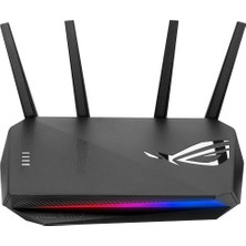 ASUS ROG STRIX-AX3000 WIFI6 Dual Band Gaming Extendable Router-Aura RGB-Mobile Gaming Mod-Gaming  Port-4G 5G Mobile Tethering-AiProtection