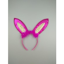 Event Party Store Taç Tavşan Kulaklı Fuşya