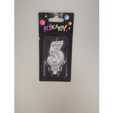 Event Party Store Pasta Mumu Rakam 5 Gümüş