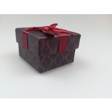Event Party Store Kutu Minik Bordo 5cm x 5cm x 3cm