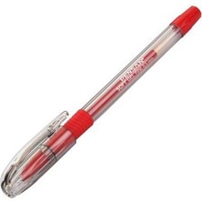 Pensan Soft Gel Fine Tükenmez Kalem 0.7 mm Kırmızı