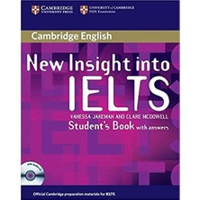 Cambridge University Press New insight into IELTS Student's Book + Workbook With Answers - Vanessa Jakeman - Clare MCD owell