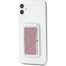 Handlstick Glıtter Lavendar Stand Özellikli Telefon Tutucu