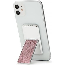 Handlstick Glıtter Lavendar Stand Özellikli Telefon Tutucu