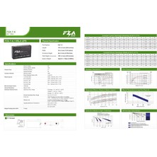 Fza 6V 7AH Bakımsız Kuru Akü 6 Volt Akü 7 Amper