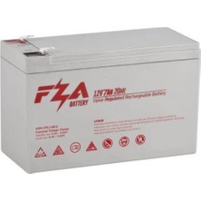 Fza 12 Volt 7 Ah Bakımsız Kuru Akü 12V 7AH Akü