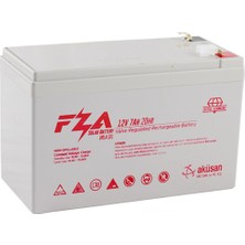 Fza 12 Volt 7 Ah Bakımsız Kuru Akü 12V 7AH Akü