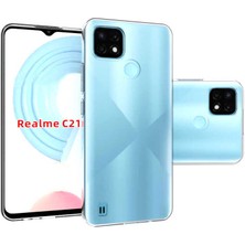 ZORE Realme C21 Kılıf Zore Süper Silikon Kılıf