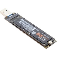 Alfais 4767 M.2 Nvme SSD To USB 3.0 Pci-E Express M-Key Kutu Dönüştürücü Adaptör Çevirici