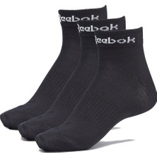 Reebok GH8166 Act Core Unisex 3'lü Siyah Çorap