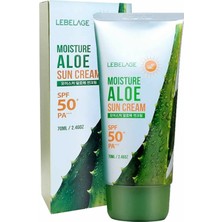 Lebelage Yatıştırıcı, Nemlendirici Aloe Vera Spf 50 + Pa +++ Güneş Kremi Moisture Aloe Sun Cream