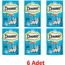 Dreamies Somonlu Kedi Ödül Maması 6X60GR