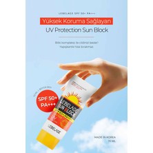 Lebelage Yüksek Koruma Sağlayan Güneş Kremi Uv Sun Block Spf 50+ Pa+++ Büyük Boy