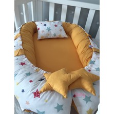 Jaju Baby Karışık Yıldızlı Sarı  Tasarım Babynest