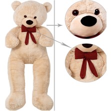 Sole 150 cm Papyonlu Peluş Ayı-Dev Boy,   Yerli - Sevgiliye Özel Hediye