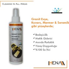 Hena Surface Granit Evye Kuvars Mermer Besleyici ve Su İtici Solüsyon 250 ml