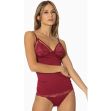 Pierre Cardin  Dantelli Penye Atlet Külot / Kaşkorse Set  - 375