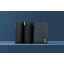 Cachée Concept Modern ve Kullanışlı, Günlük Kullanım İçin İdeal, Hafif ve Pratik, Fonksiyonellik ve Estetik El Yapımı Hakiki Deri Spor Cüzdan Lima Lacivert