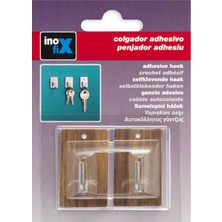 Inofix Metal Askı 2 Adet Kahve