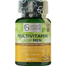 Nature's Supreme Multivitamin for Men 30 Kapsül