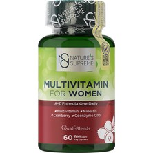 Nature's Supreme Multivitamin For Women 60 Kapsül