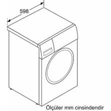 Siemens WG42A1XSTR 1200 Devir 9 kg Çamaşır Makinesi