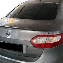 BTM Otomotiv Renault Fluence Bagaj Üstü Spoiler Piano Black