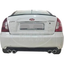 BTM Otomotiv Hyundai Accent Era Bagaj Üstü Spoiler Piano Black