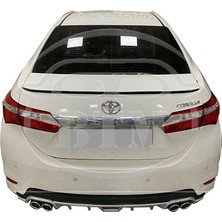 BTM Otomotiv Toyota Coralla 2013 Sonrası Bagaj Üstü Spoiler Piano Black