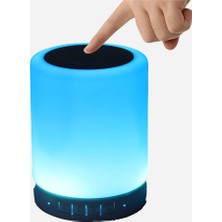 Touch Lamp Oda Lambası Portable Speakser CL-671 Renkli Gece Lambası & Bluetooth Hoparlör