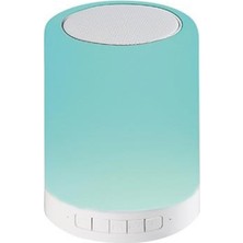 Touch Lamp Oda Lambası Portable Speakser CL-671 Renkli Gece Lambası & Bluetooth Hoparlör