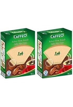 Caffeo Zanga 1 x 4 Kahve Filtresi Kağıdı 80'li 2'li Pkt