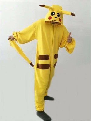 Bkmc Pokemon Go Pikachu Kostümü Yetişkin