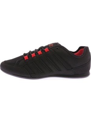 MP Erkek Siyah-Kırmızı Spor Ayakkabı 212-1088MR 100