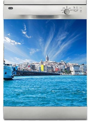 Sticker Art Bulaşık Makinesi Sticker Kaplama Beyaz Eşya Kaplama Istanbul Galata