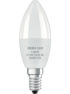 Hero Led 7 Watt Buji Led Ampul 6 Adet