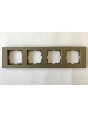 ovivo Grano Antrasit Dörtlü Çerçeve