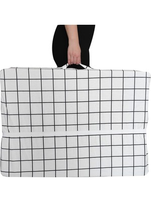 Vip Home Concept Tek Kişilik Katlanır Yer Yatağı Sünger Yatak Beyaz Pano 80X180 Cm-7 cm