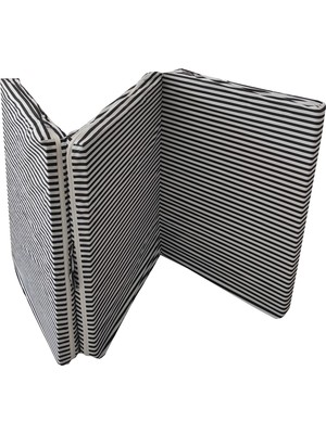 Vip Home Concept Tek Kişilik Katlanır Yer Yatağı Sünger Yatak Zebra 80X180 Cm-7 cm