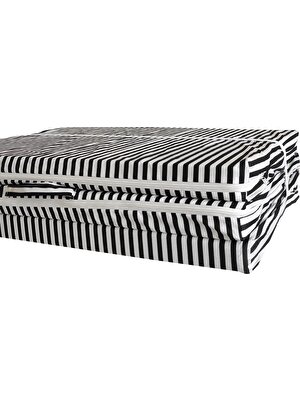 Vip Home Concept Katlanır Yer Yatağı Sünger Yatak Zebra 80X180 Cm-7 cm Tek Kişilik