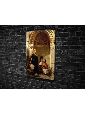 Tablo 360 Tadeusz Ajdukiewicz- At The Well Kanvas Tablo