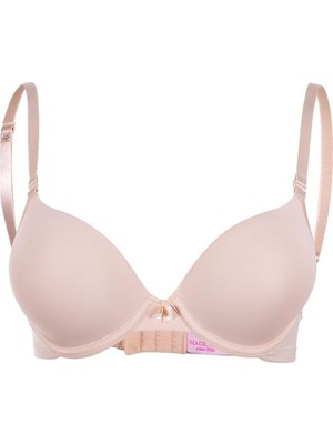 Magic Form 2687 Kadın Ten Düz Kumaşlı Destek Dolgulu Push-Up Sütyen