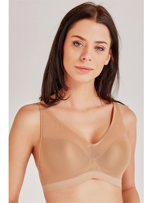 Kadın Balensiz Süngerli K.Ten Sütyen 4636