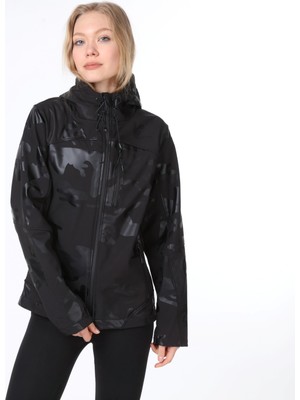 Ghassy Co. Kadın Su Rüzgar Geçirmez Softshell Spor Mont