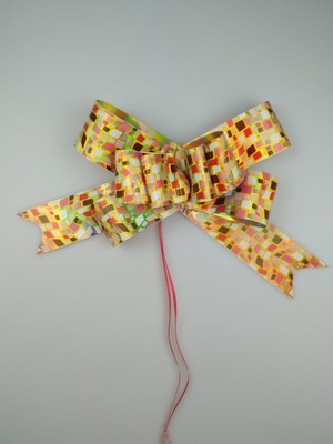 Event Party Store Çekmeli Fiyonk 50MM Kahverengi Kareli (1 Adet)