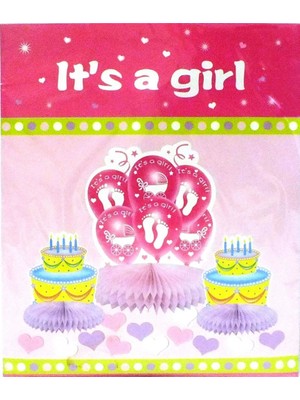 Event Party Store It's A Girl Orta Süs